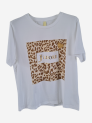T-Shirt léo beige